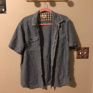 Woolrich Short sleeve denim button up